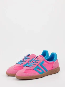 Back 70 – Retro-Sneaker aus Veloursleder/Textil Pink