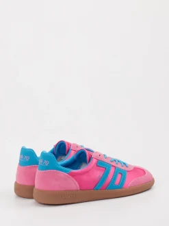 Back 70 – Retro-Sneaker aus Veloursleder/Textil Pink