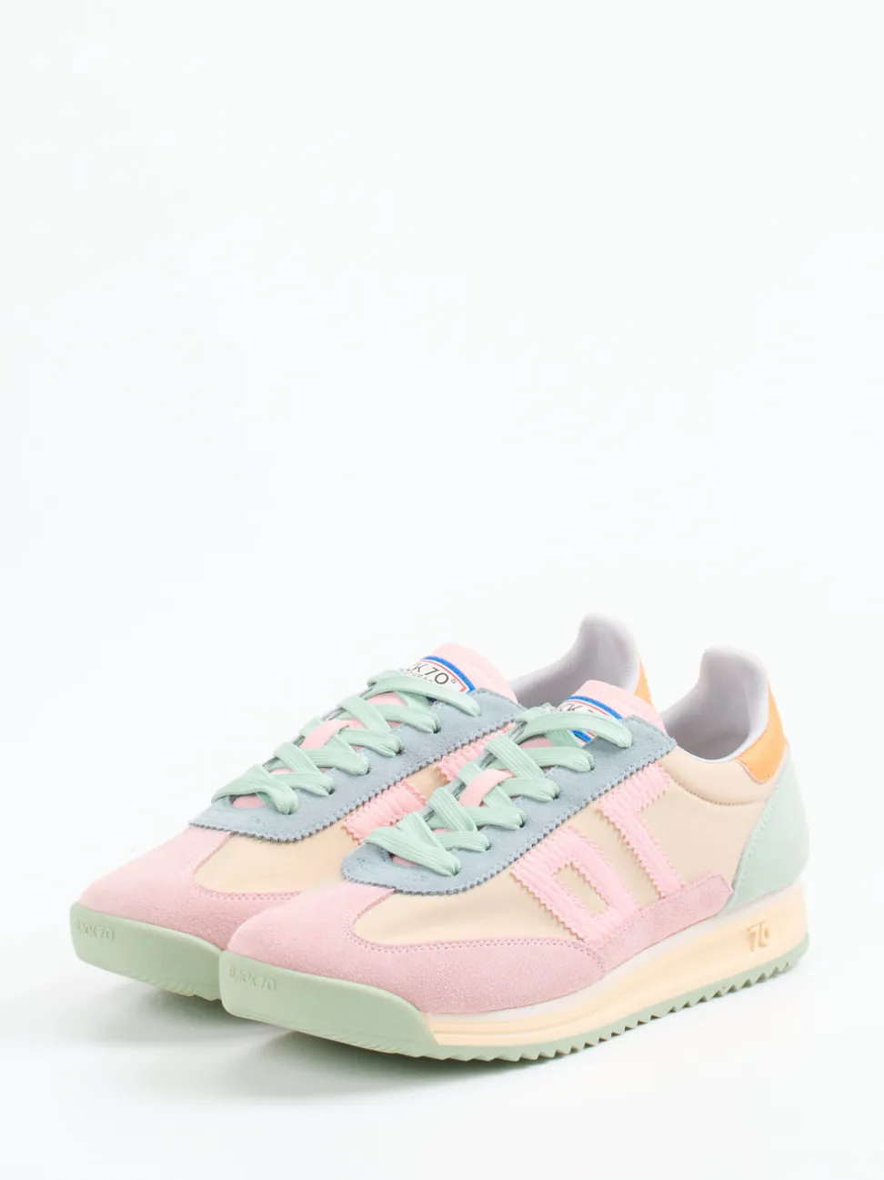 Back 70 – Retro-Sneaker aus Veloursleder und Textil