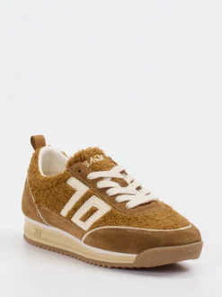 Back 70 – Retro-Sneaker aus Veloursleder und Teddystoff