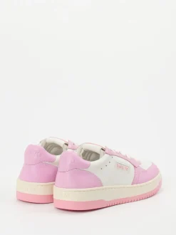 Back 70 – Sneaker aus Glattleder in Off-White