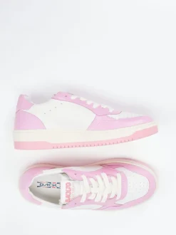 Back 70 – Sneaker aus Glattleder in Off-White