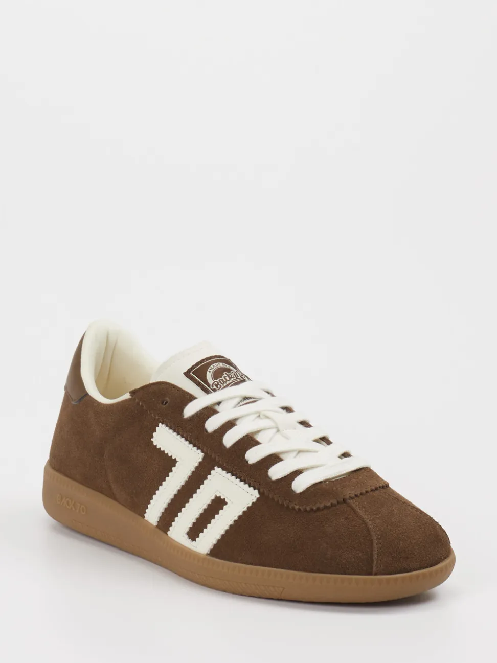 Back 70 – Sneaker aus Kalbleder in Braun