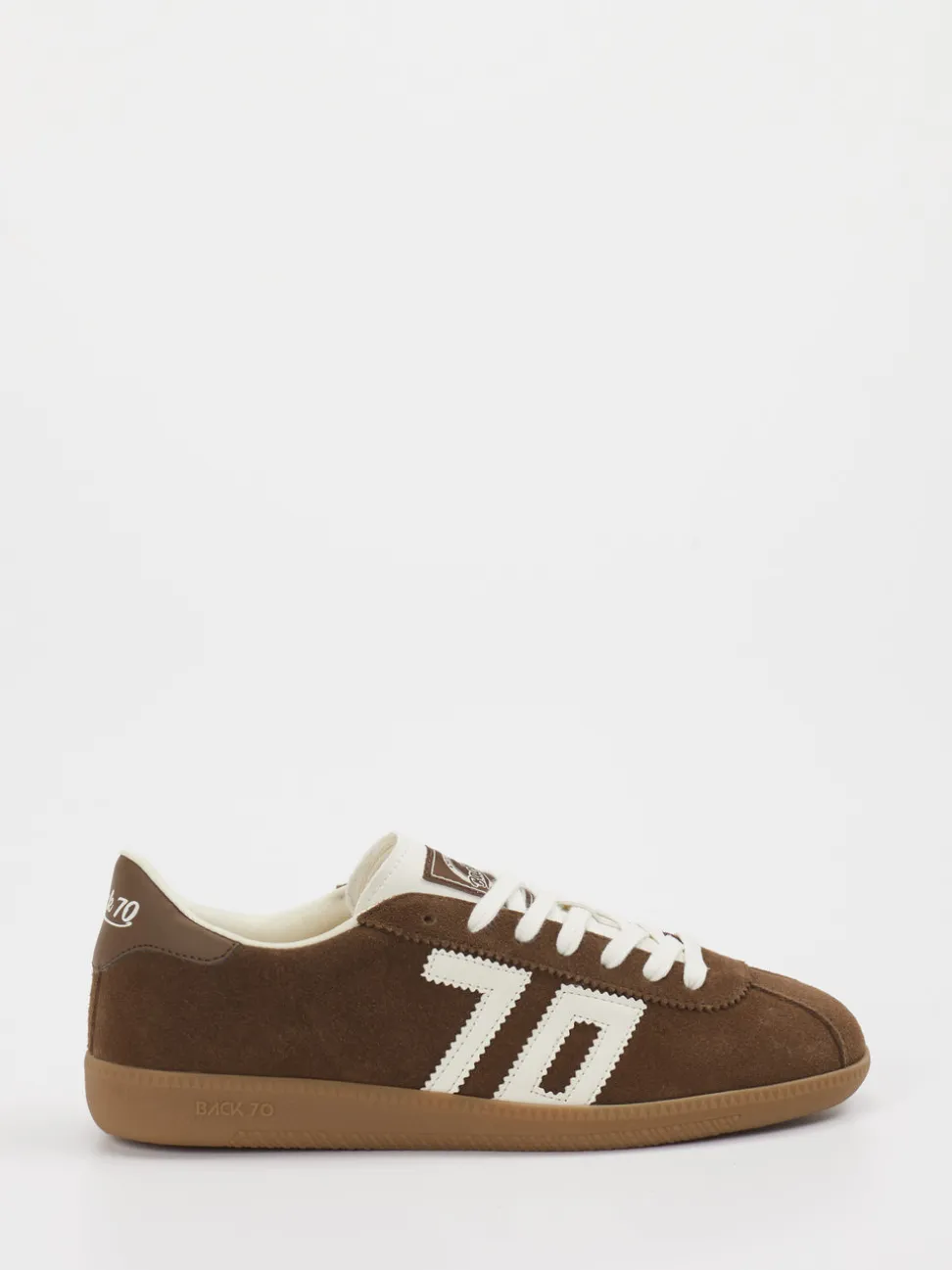 Back 70 – Sneaker aus Kalbleder in Braun