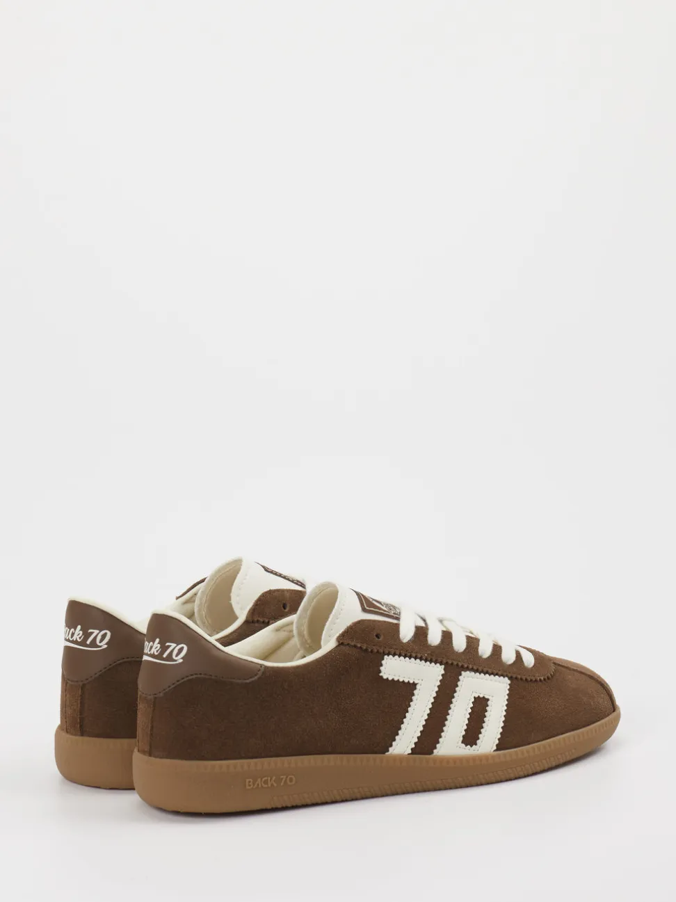 Back 70 – Sneaker aus Kalbleder in Braun
