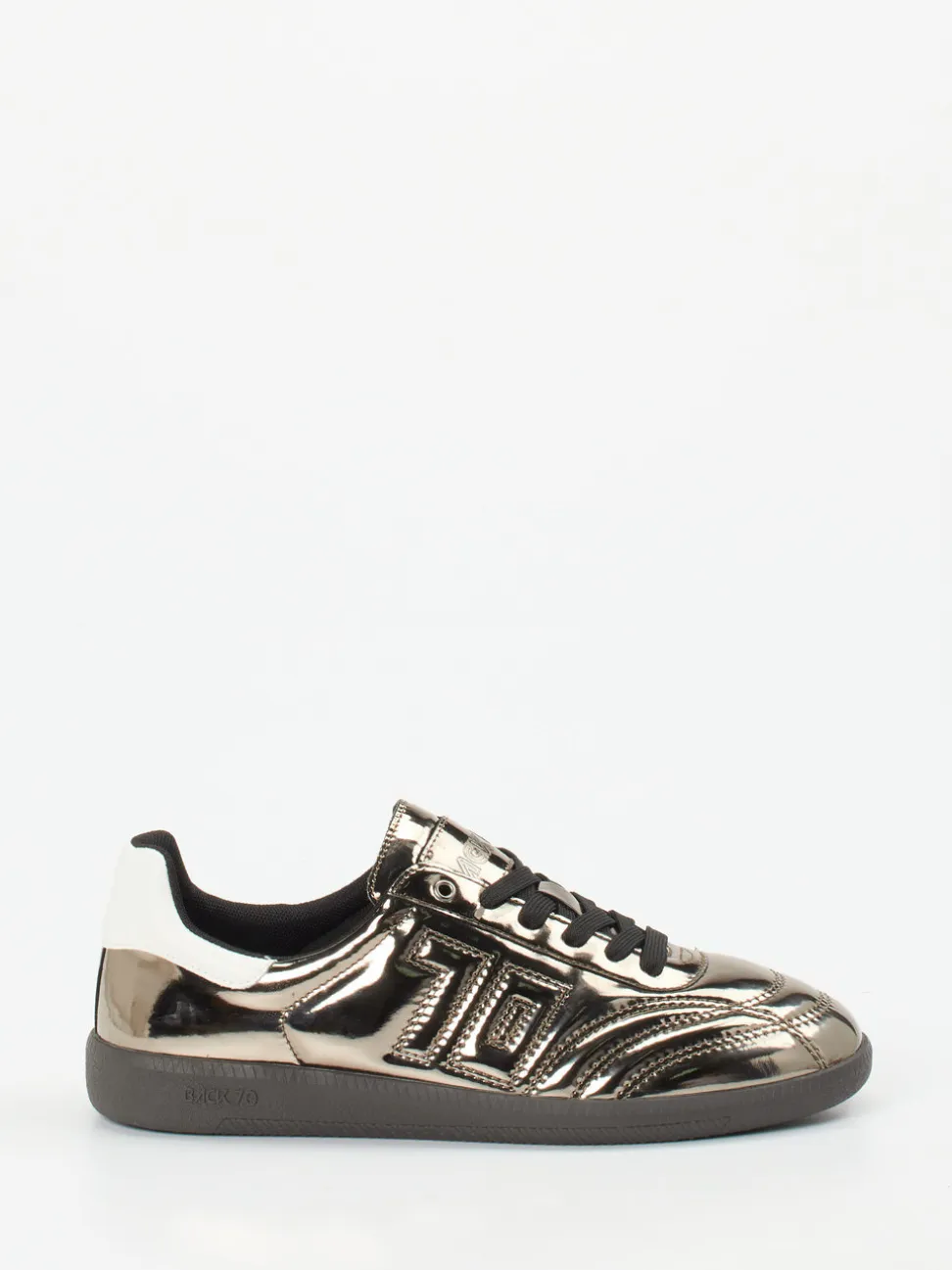 Back 70 – Sneaker aus Lackleder in Metallic-Bronze