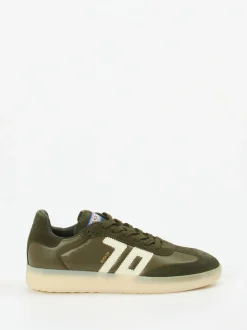 Back 70 – Sneaker aus Lammleder in Olivgrün