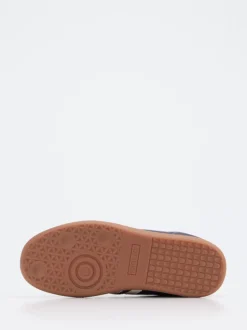 Back 70 – Sneaker aus Velours- und Glattleder dunkelblau