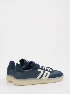 Back 70 – Sneaker aus Velourleder und Leder Navyblau