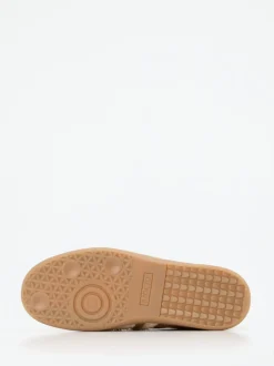 Back 70 – Sneaker aus Veloursleder karamellbraun