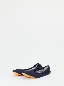 Beck – Ballerinas aus Textil Dunkelblau