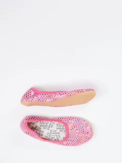 Beck – Gymnastikschuh aus Textil in Pink