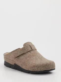 Berkemann – Clogs aus Filz in Beigebraun