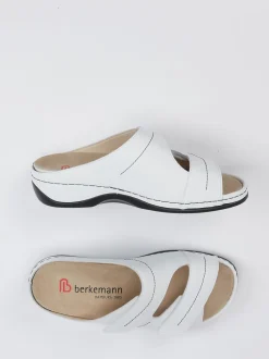 Berkemann – Komfort-Pantolette aus Kalbleder weiß