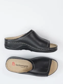 Berkemann – Komfort-Pantolette aus Kalbleder schwarz