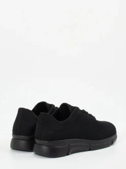 Berkemann – Komfort-Sneaker aus gestricktem Textil schwarz