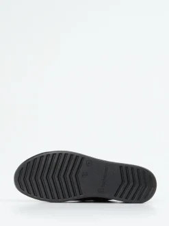 Berkemann – Slip-On Sneaker aus Stretch und Leder schwarz