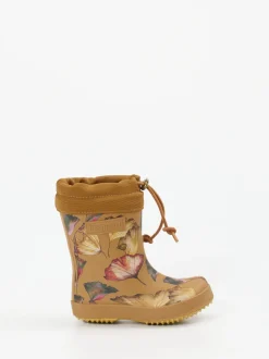 Bisgaard – Gummistiefel aus Synthetik in Ockerbraun