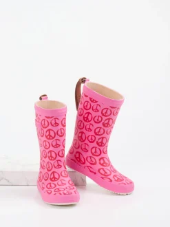 Bisgaard – Gummistiefel aus Synthetik in Pink