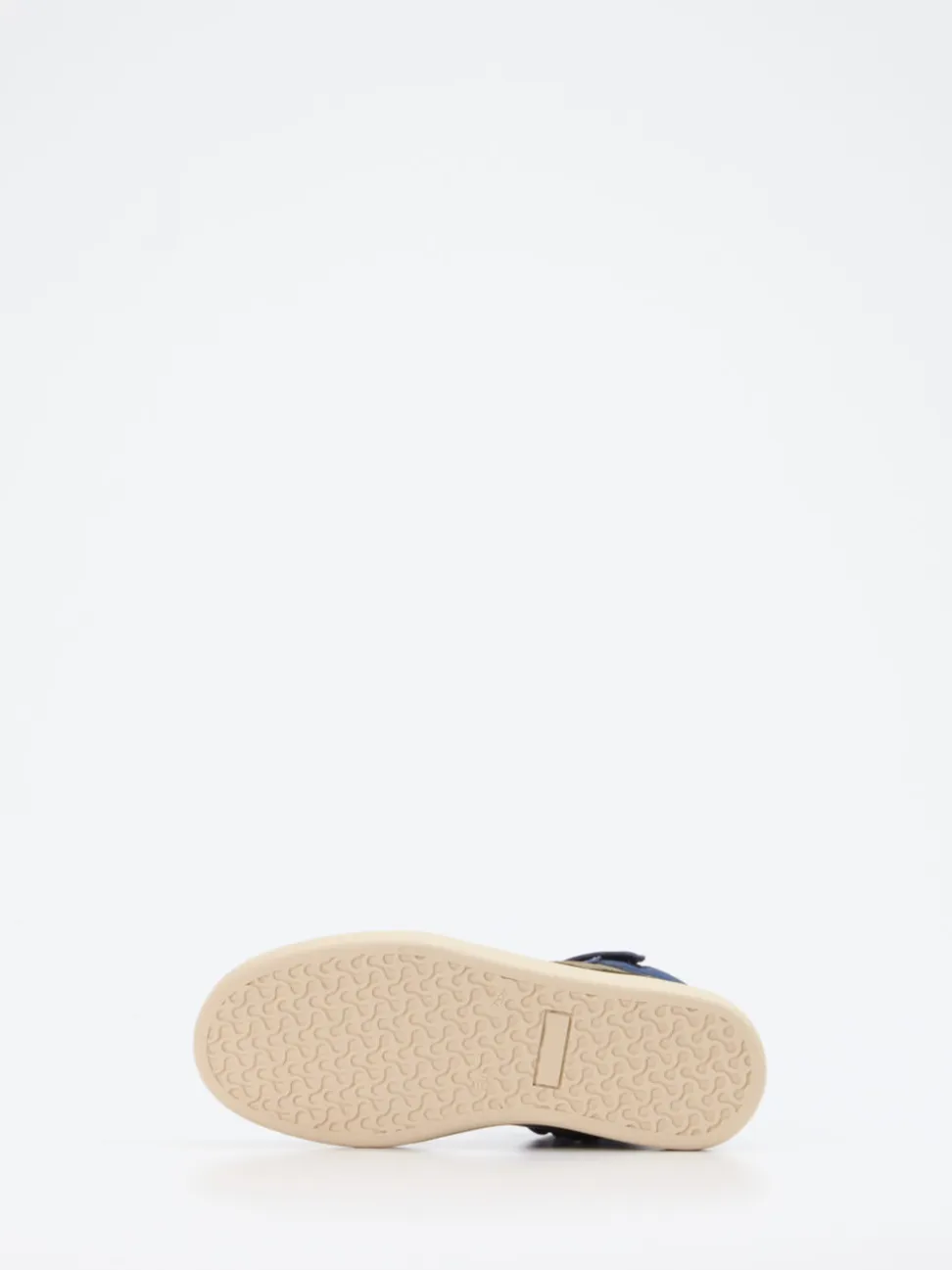 Bisgaard – High-Top Sneaker aus Kalbleder Dunkelblau