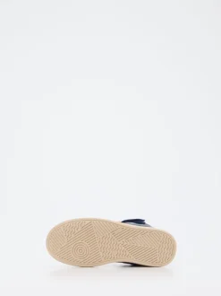 Bisgaard – High-Top Sneaker aus Metallicleder Dunkelblau