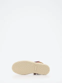 Bisgaard – High-Top-Sneaker aus Kalbleder altrosa