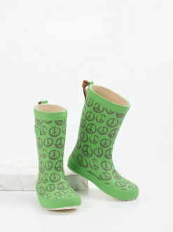 Bisgaard – Kinder-Gummistiefel aus Naturkautschuk grün