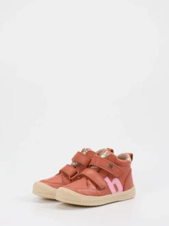 Bisgaard – Kinder-Sneaker aus Kalbleder Terrakotta