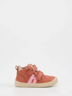 Bisgaard – Kinder-Sneaker aus Kalbleder Terrakotta