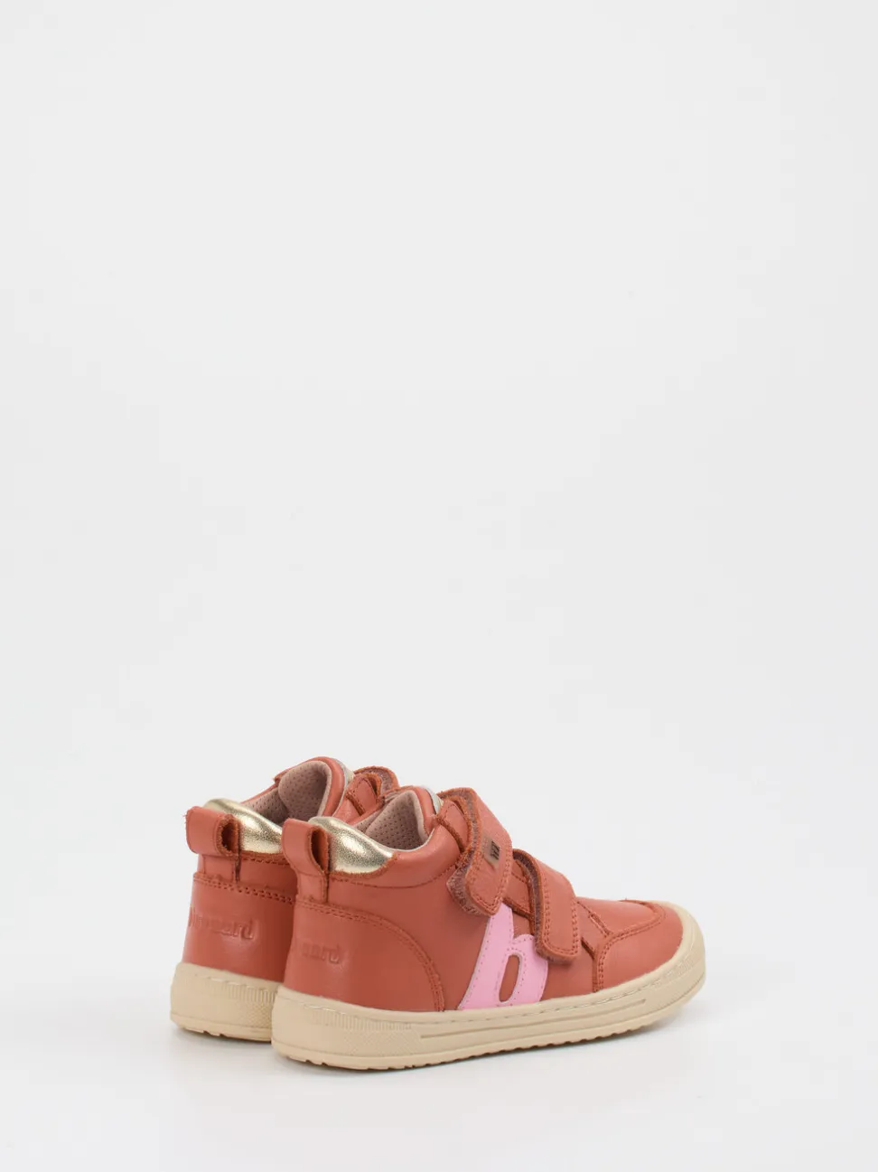 Bisgaard – Kinder-Sneaker aus Kalbleder Terrakotta