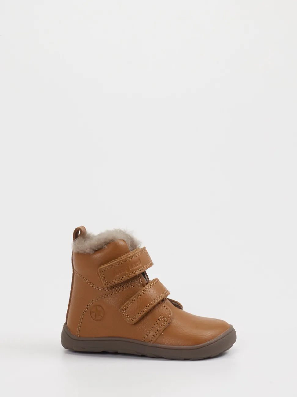 Bisgaard – Klettboots aus Leder cognacbraun