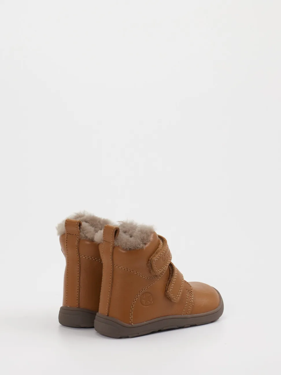 Bisgaard – Klettboots aus Leder cognacbraun