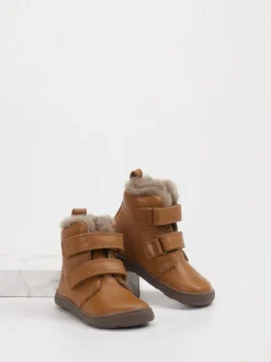 Bisgaard – Klettboots aus Leder cognacbraun