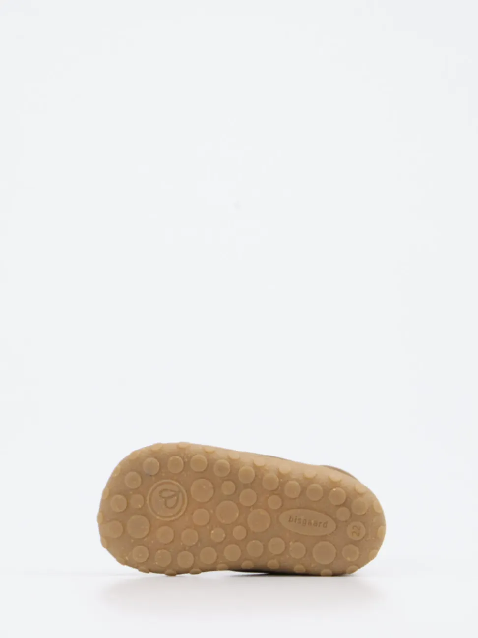 Bisgaard – Lauflernschuh aus Kalbleder olivbeige