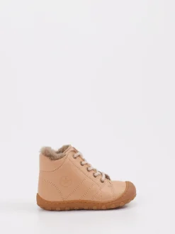 Bisgaard – Lauflernschuhe aus Kalbleder in Hellbeige