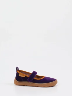 Bisgaard – Mary Janes aus Textil in Violett