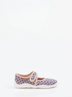 Bisgaard – Mary Janes aus Textil in Altrosa