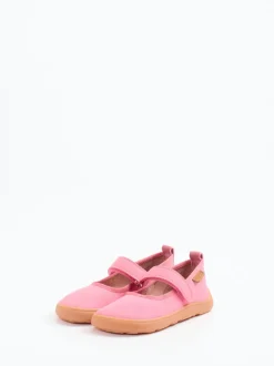Bisgaard – Mary-Jane-Hausschuh aus Canvas rosa