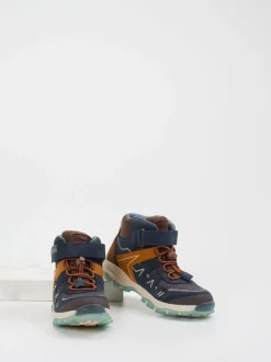 Bisgaard – Outdoor-Boots aus Nubukleder blau