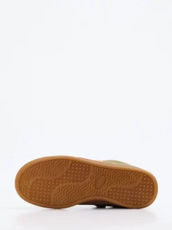 Bisgaard – Sneaker aus Veloursleder sandbeige