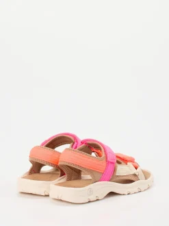 Bisgaard – Trekkingsandalen aus Textil pink