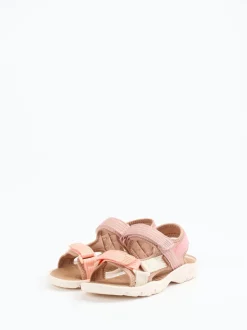 Bisgaard – Trekking-Sandalen aus Textil Pastellbeige