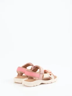 Bisgaard – Trekking-Sandalen aus Textil Pastellbeige