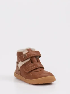 Bisgaard – Winter-Boots aus Kalbleder cognacbraun