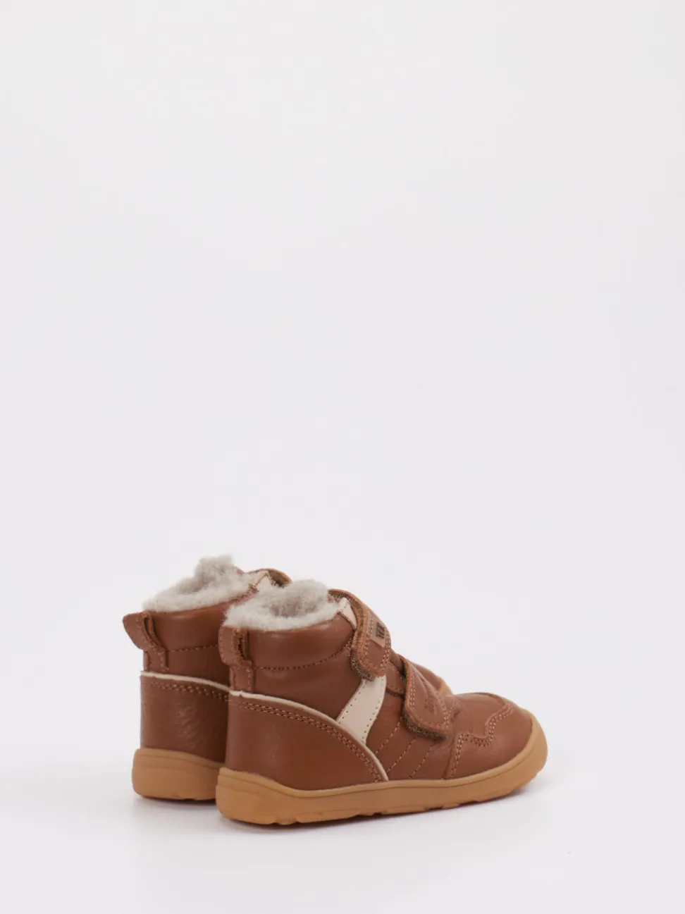 Bisgaard – Winter-Boots aus Kalbleder cognacbraun