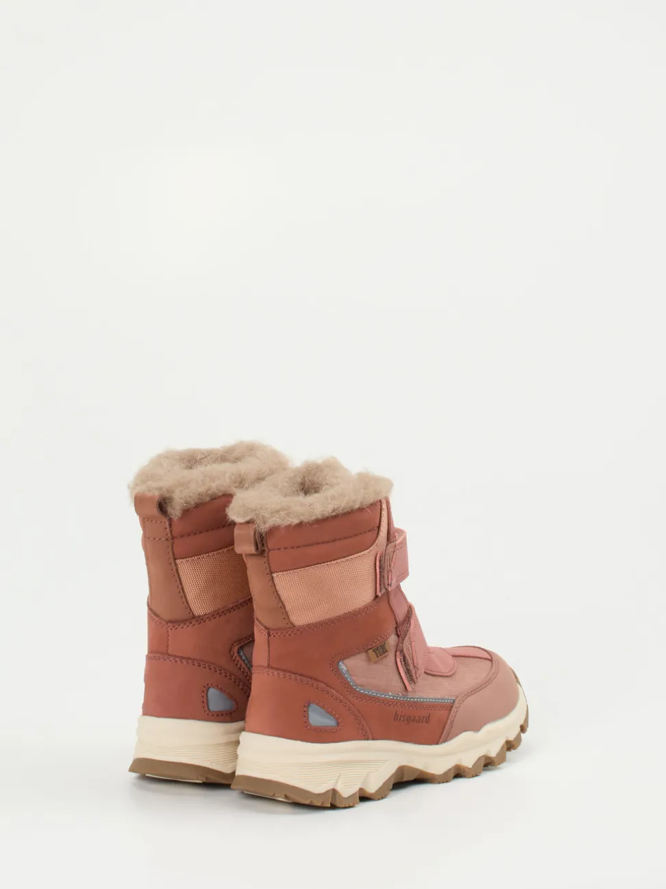Bisgaard – Winterstiefel aus Nubukleder in Rosa
