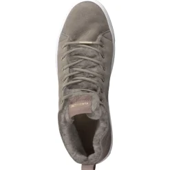 Blackstone – Sneaker aus Veloursleder mit Lammfellfutter