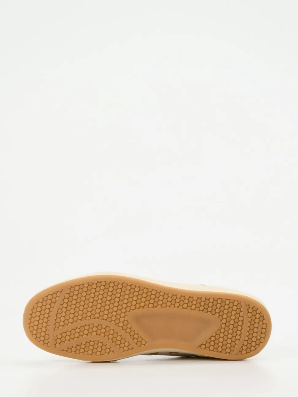 Blauer – Mid-Top Sneaker aus Kalbleder cremeweiß