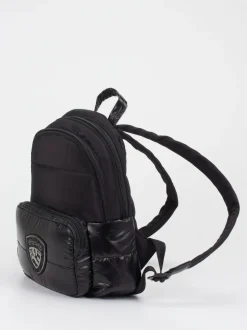 Blauer – Mini-Rucksack aus Textil Schwarz