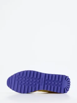 Blauer – Retro-Sneaker aus Veloursleder gelb